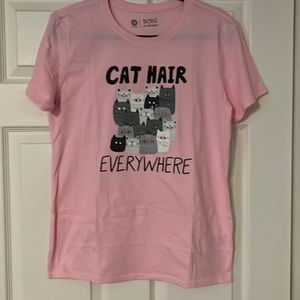 Bobs from Skechers pink graphic T-shirt. Size M